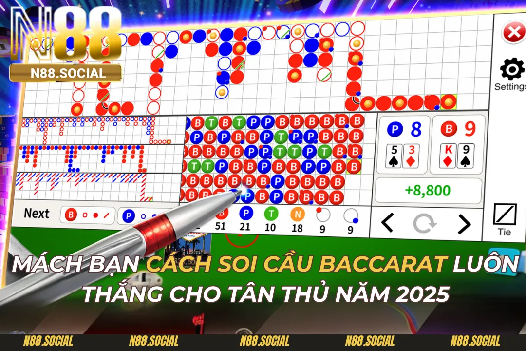 Mách Bạn Cách Soi Cầu Baccarat Luôn Thắng Cho Tân Thủ Năm 2026 Cách Soi Cầu Baccarat