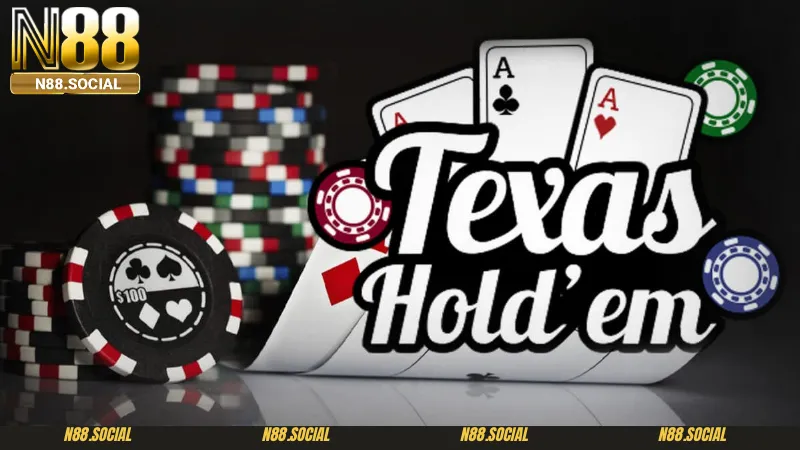 Trải Nghiệm Game Bài Poker Texas Hold’em N88 Thú Vị Những thành phần cơ bản của một ván bài poker texas hold'em là gì?