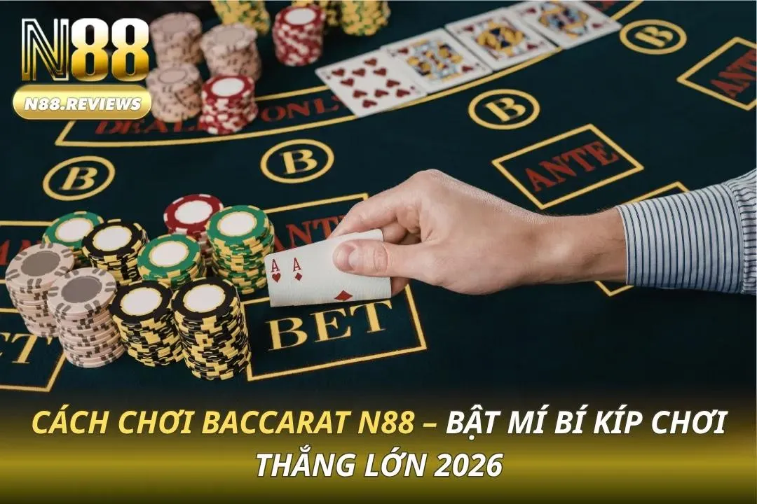 Cách Chơi Baccarat N88 - Bật Mí Bí Kíp Chơi Thắng Lớn 2026 Baccarat N88