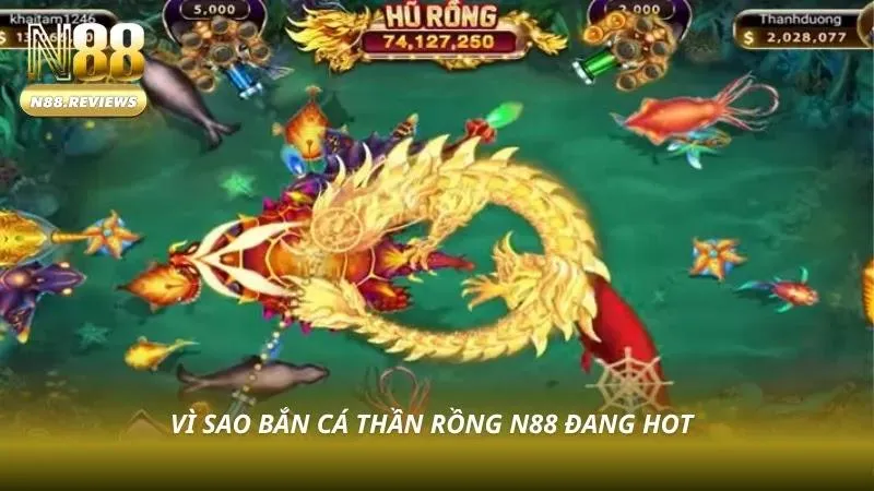 Người chơi săn boss thần rồng cực hấp dẫn