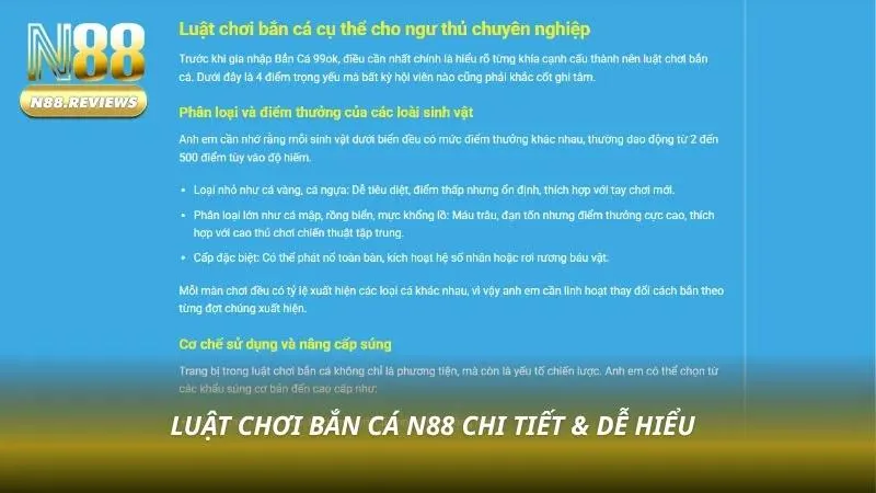 Giao diện game bắn cá trực tuyến sinh động