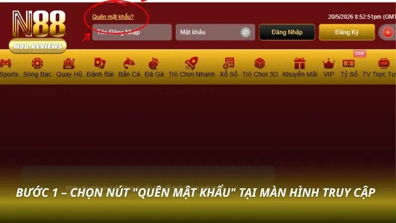 Đăng Nhập N88 - 4 Bước Nhanh, Bật 2FA Và Xử Lý Lỗi Thường Gặp Trang