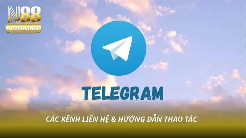 Liên Hệ N88 Màn hình chat Telegram của nền tảng