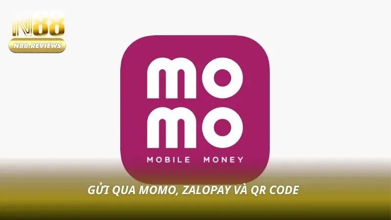 Hướng Dẫn Nạp Tiền N88 - 6 Phương Thức Nhanh Và An Toàn 2026 Màn hình QR Code gửi vốn qua ví MoMo tại nhà cái
