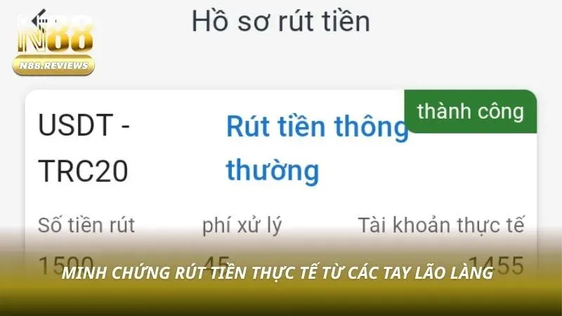 Bằng chứng không thể chối cãi đến từ các tay chơi
