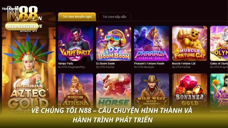 Về Chúng Tôi N88 Hành trình mở rộng qua nhiều năm cho thấy tốc độ tăng trưởng ổn định